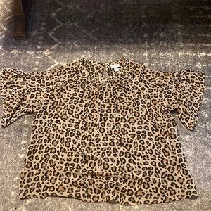 Ava&Viv Leopard Top